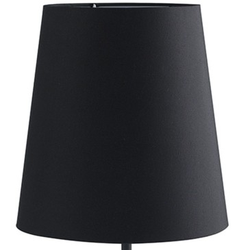Abat-jour en tissu noir Elvis FanEurope Line