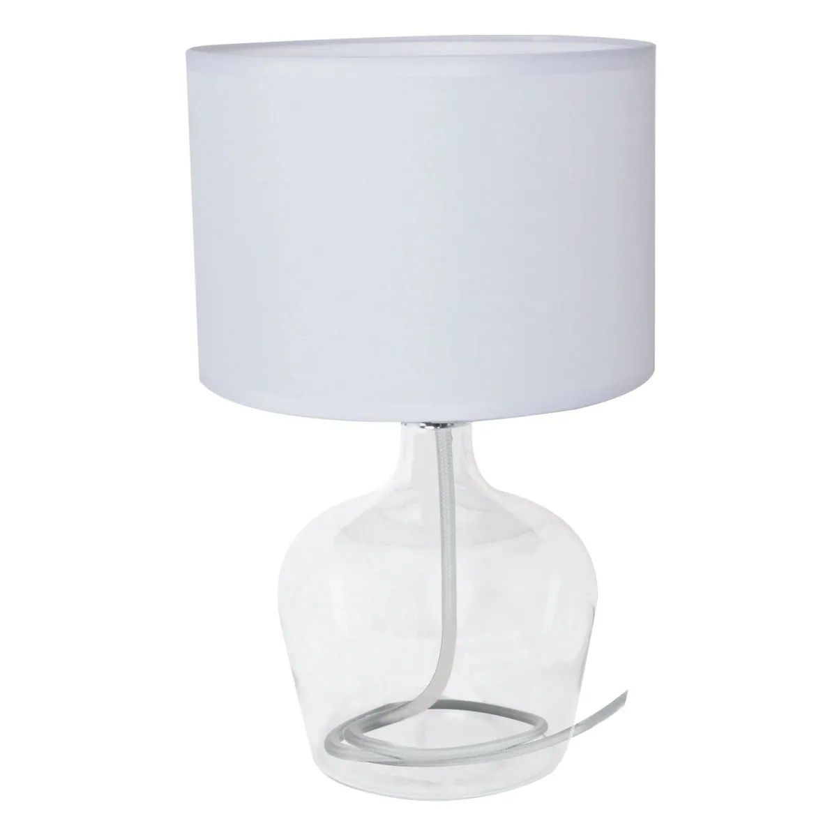 I-HENDRIX-L BCO - Cadre abat-jour Abat-jour en verre...