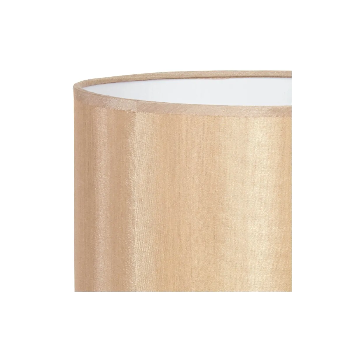 Abat-jour en PVC couleur or Pulsar