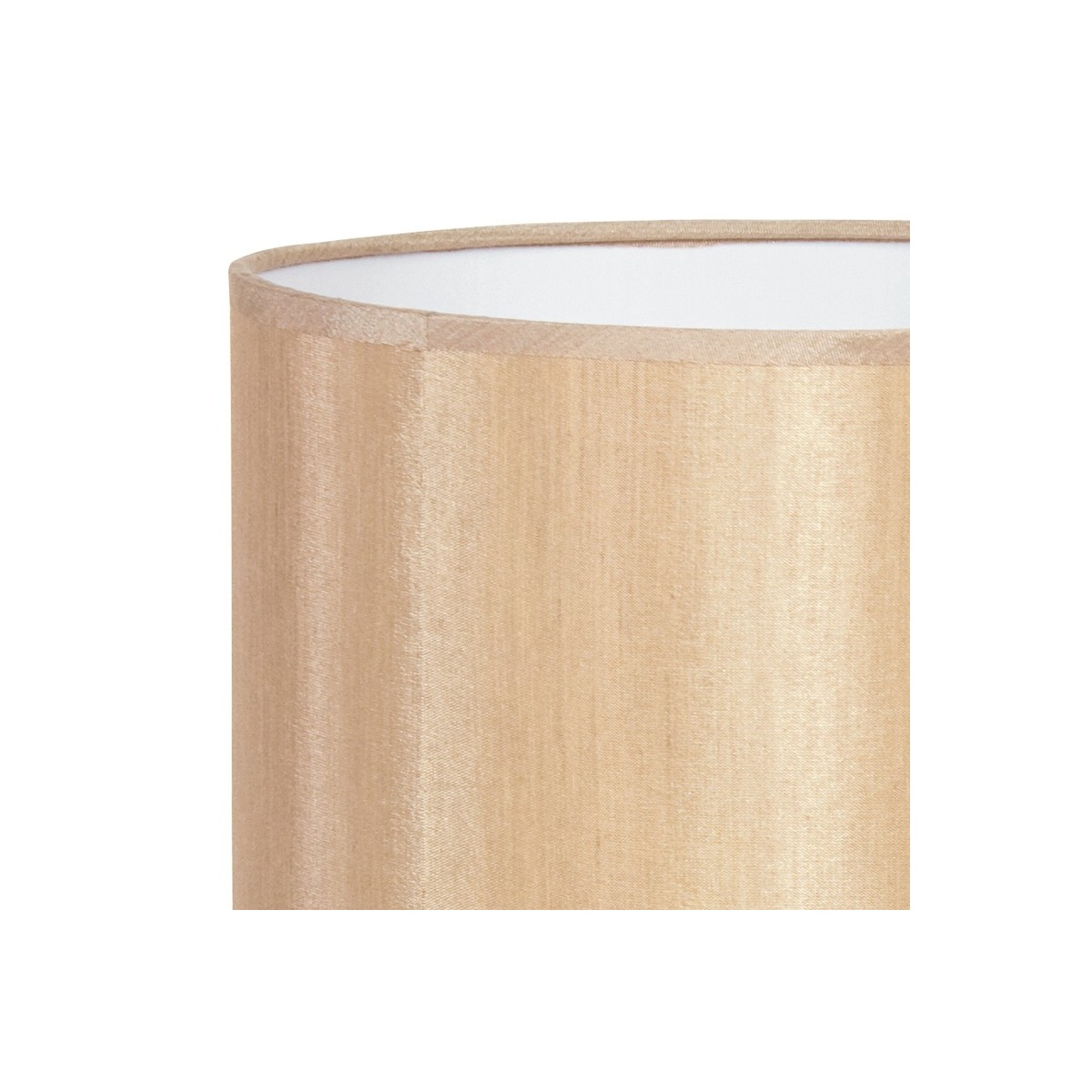 Abat-jour en PVC couleur or Pulsar