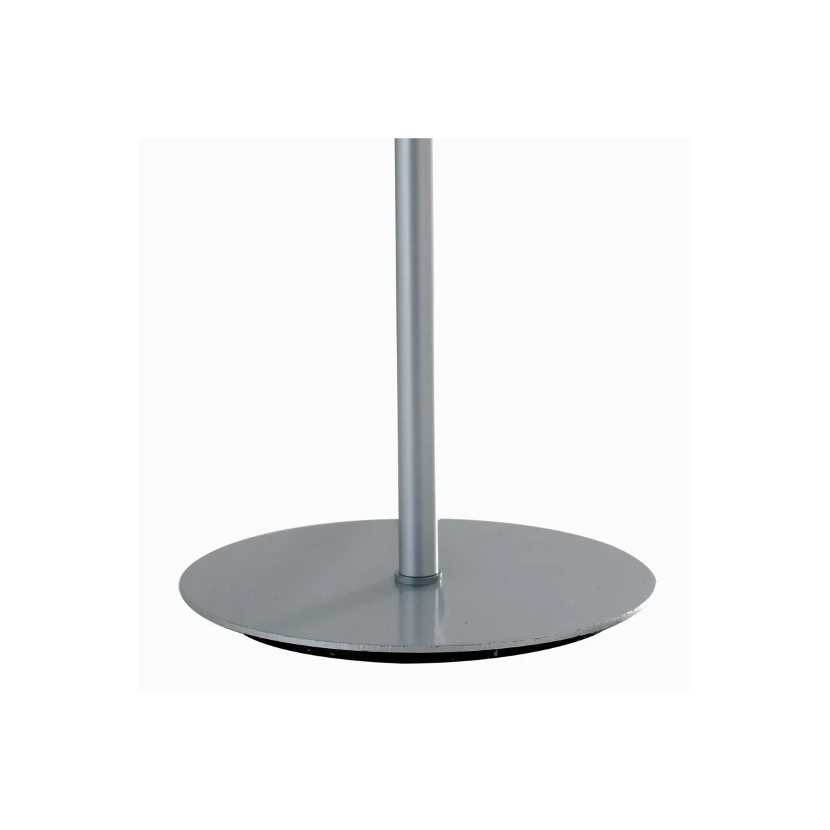 Lampada da tavolo 60W E27 argento GLAM. Punto luce moderno ed elegante con preziosa decorazione. Paralume sferico.