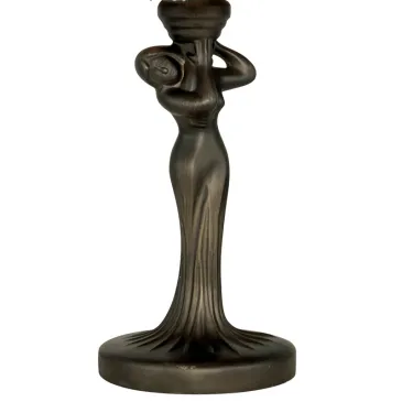 Cadre en métal bruni avec sculpture en ligne Dafne Fan Europe