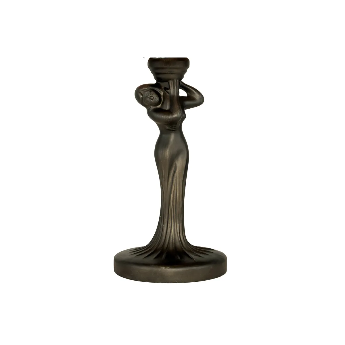 Cadre en métal bruni avec sculpture en ligne Dafne Fan Europe