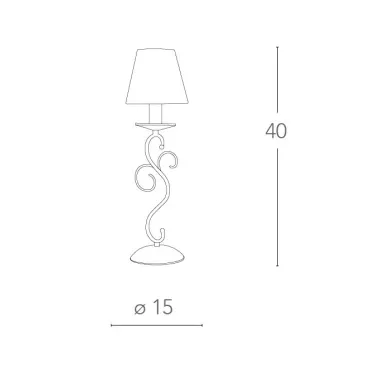 Lampada da Tavolo Cristallo...