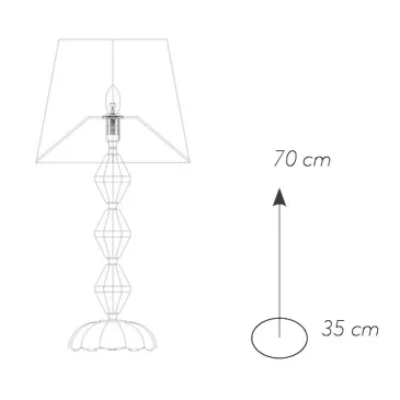 Lampe de table classique...