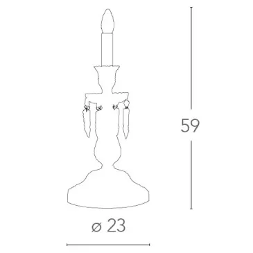 Lampe de Table Classique...