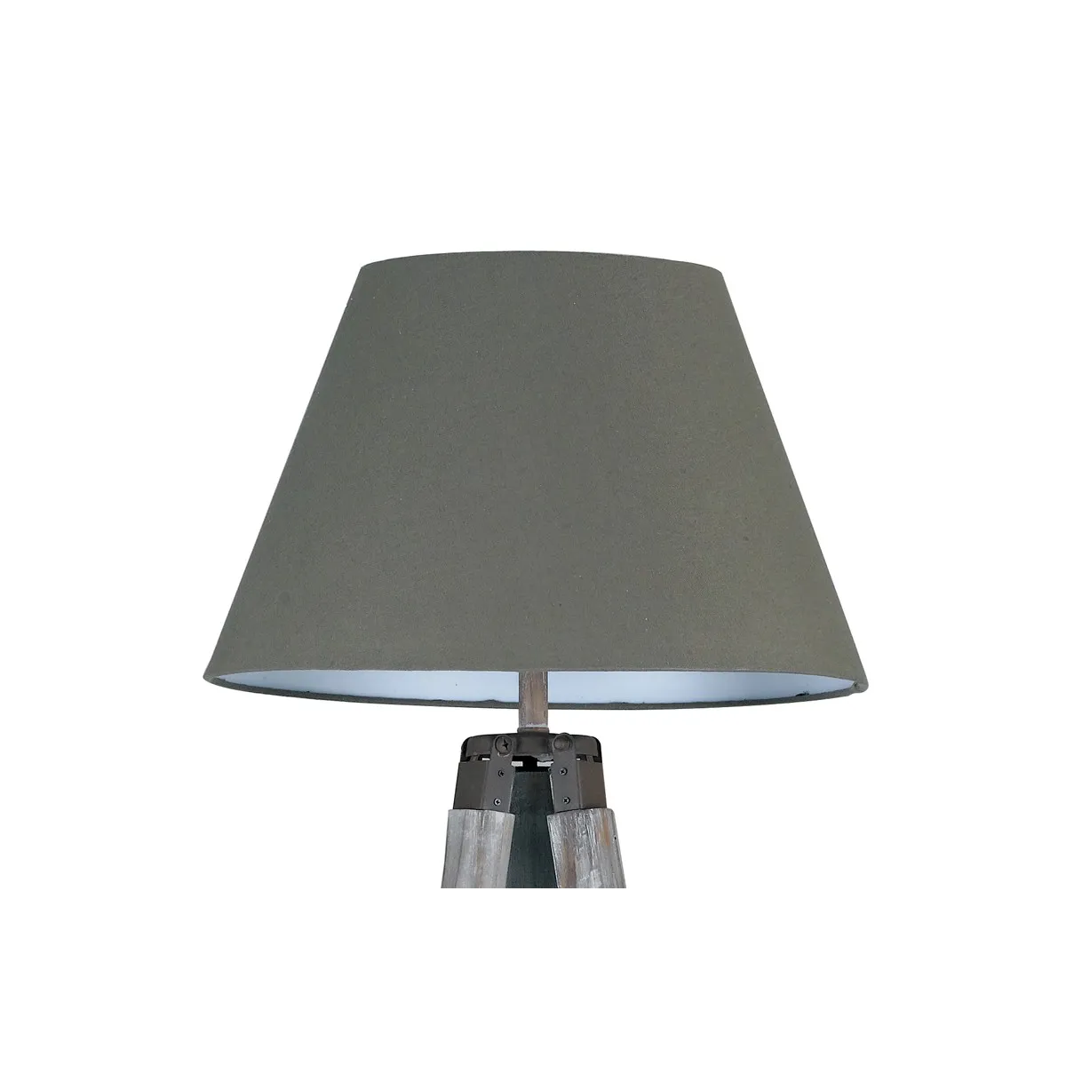 Abat-jour circulaire en couleur Taupe Fabric Gallery...