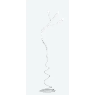 I-LOVER-PT3-BCO - Lampada bianca con piantana simil filo 40 watt E14