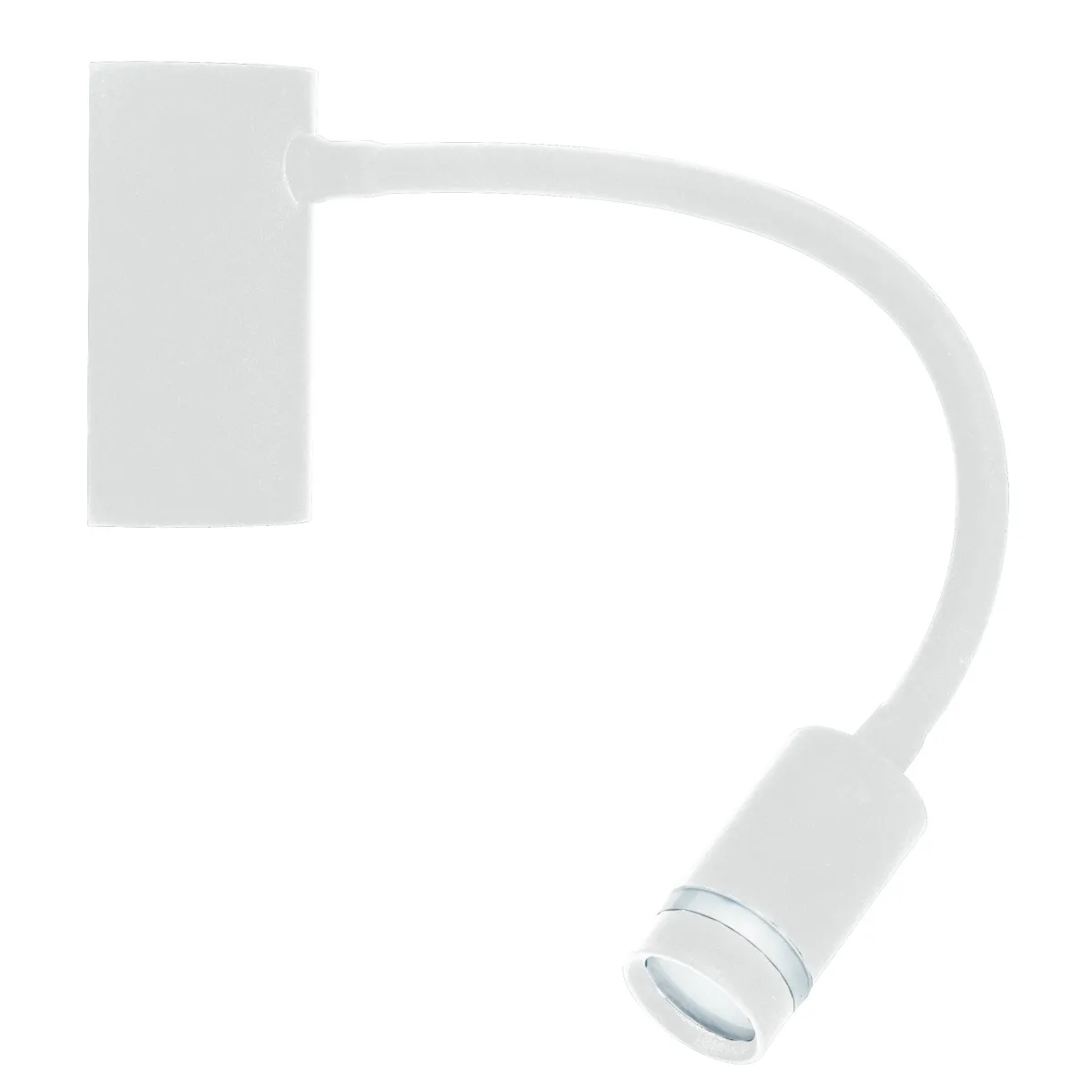 Applique murale flexible Kepler en métal recouvert de silicone blanc FanEurope