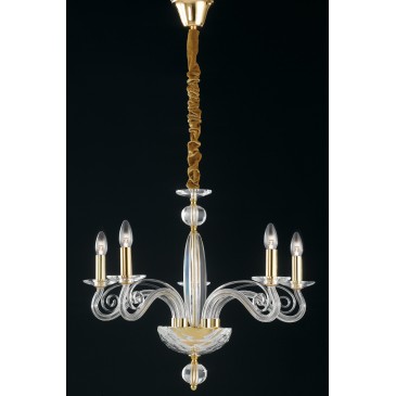 Lustre classique en cristal...