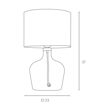 Lampada da Tavolo Nera...