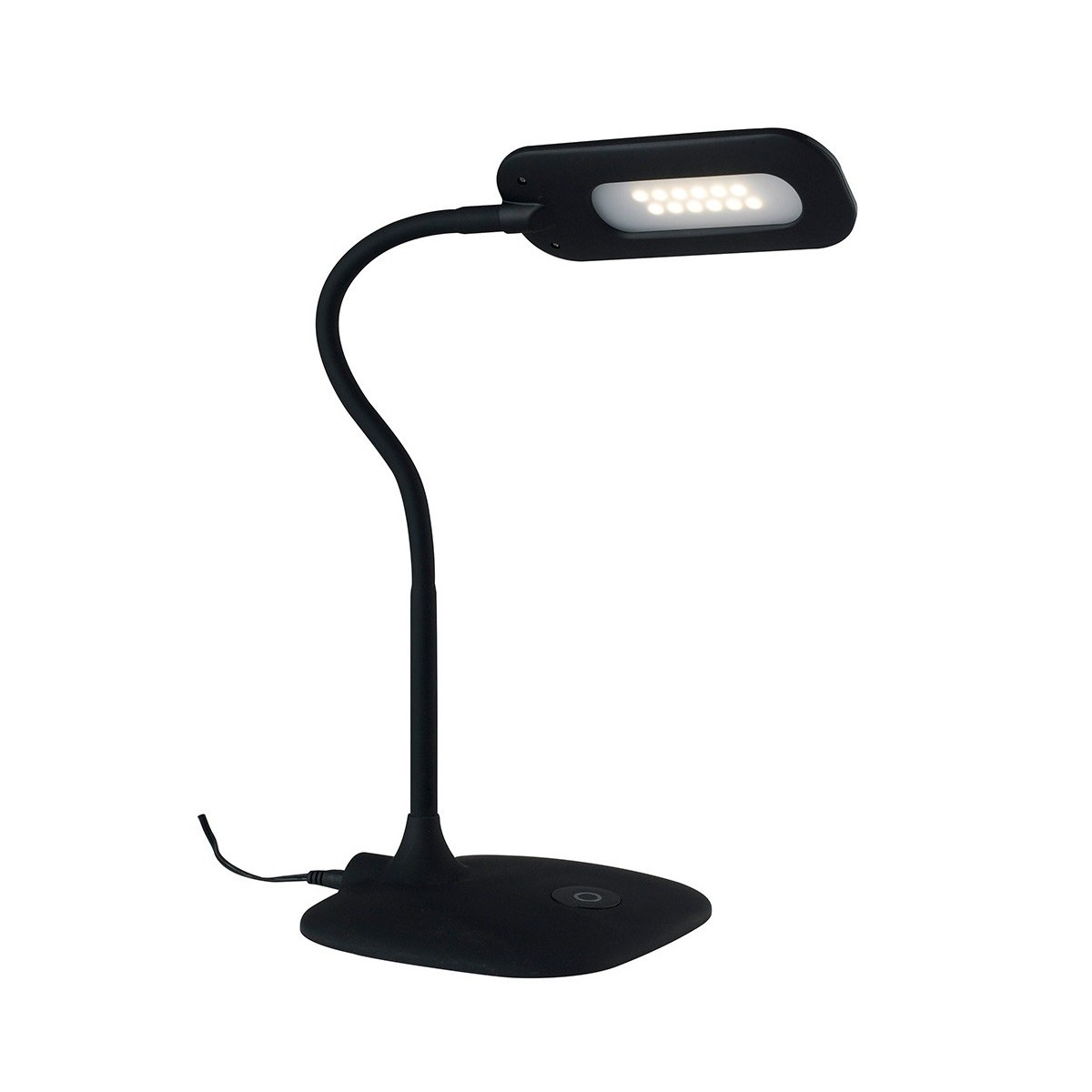 LEDT-DARWIN-BLACK - Lume Nero Comandi Touch Metallo...