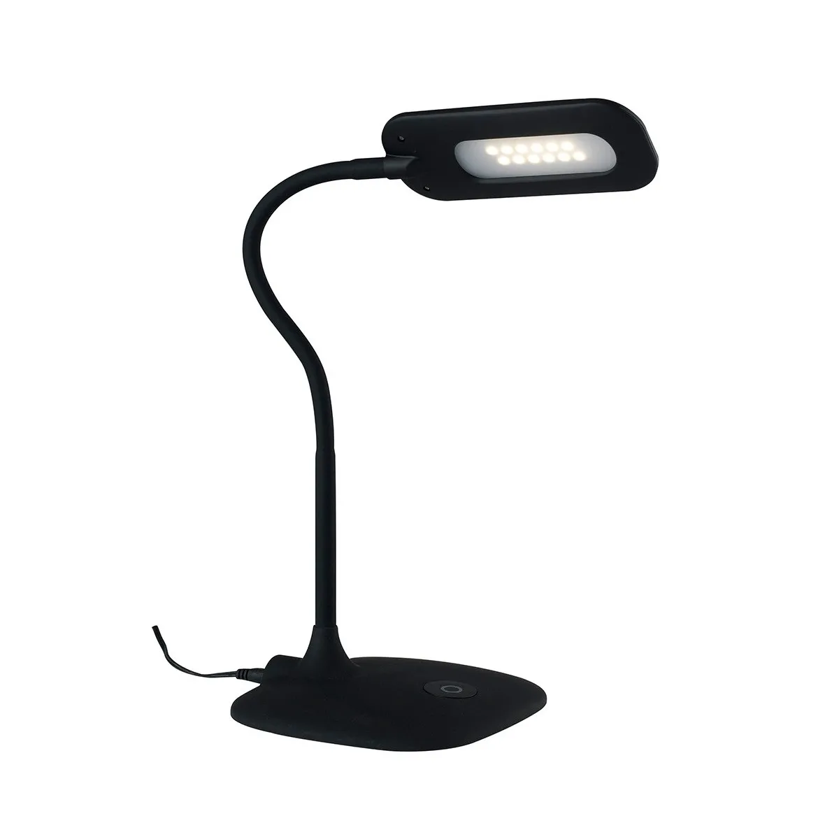 LEDT-DARWIN-BLACK - Lume Nero Comandi Touch Metallo...