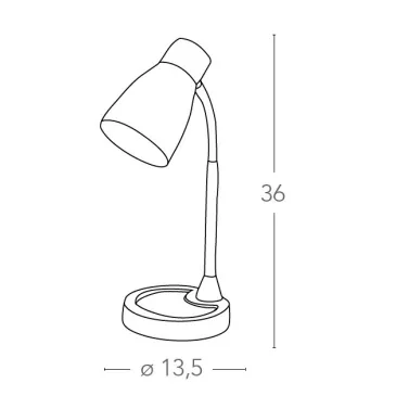 Moderne Lampe in 4...