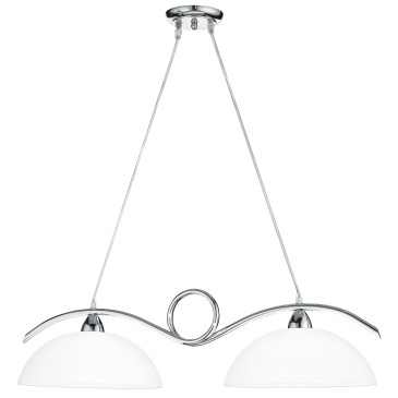 Lampadario Moderno Cromato...