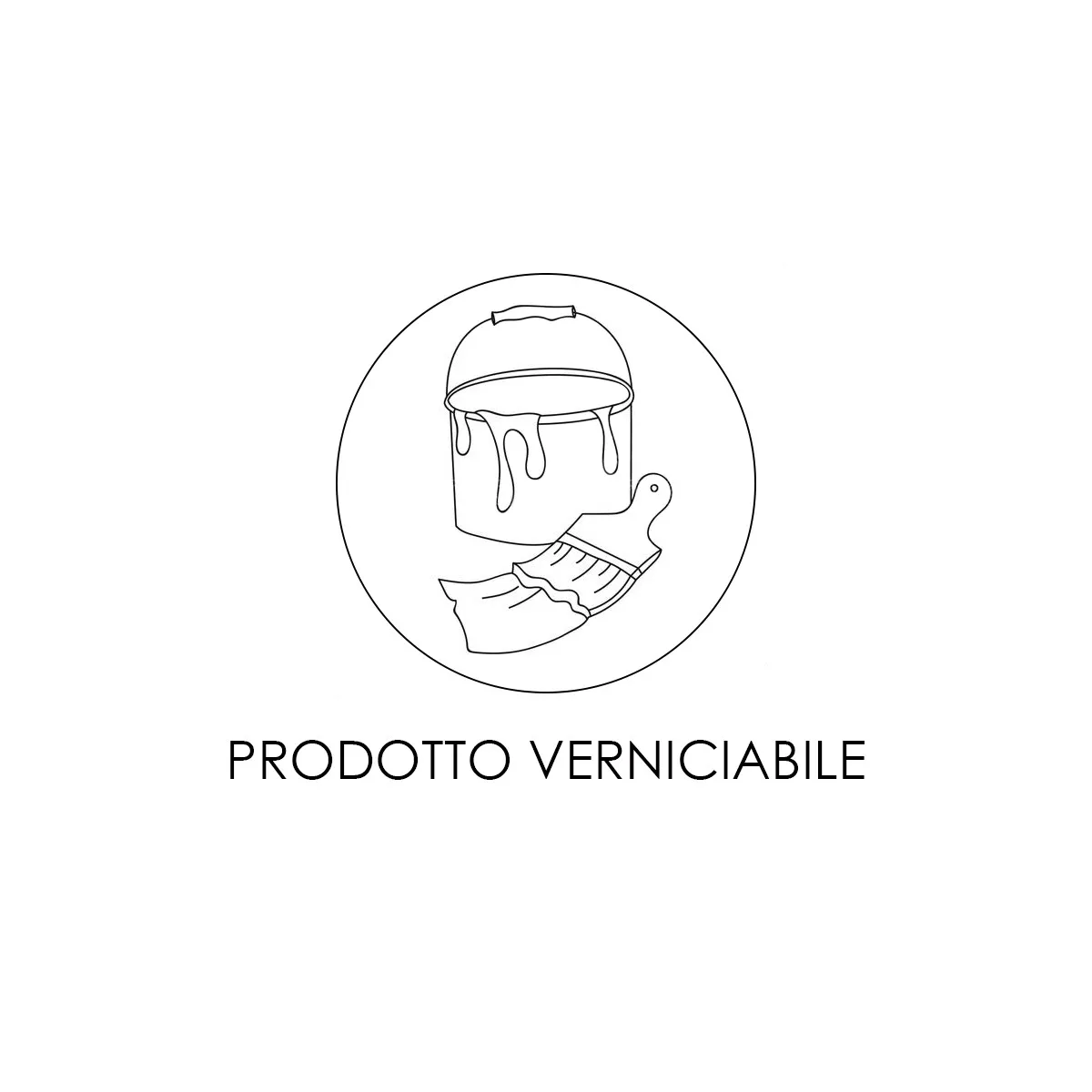 Lampada Verniciabile