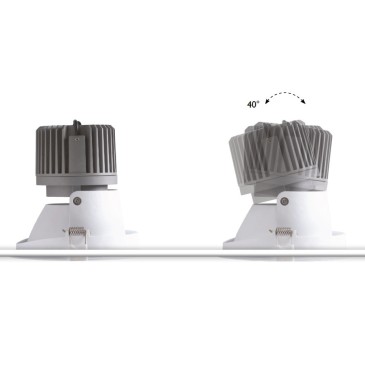 Runder LED-Einbaustrahler,...