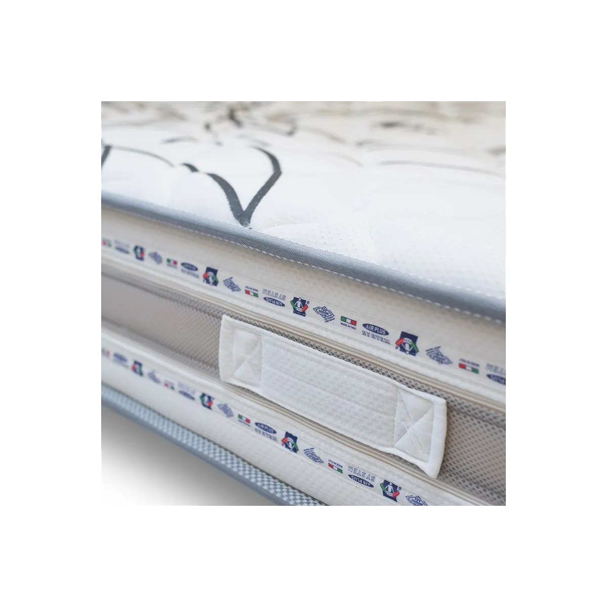 Matelas Energy 80x190 en caoutchouc et mémoire 22cm de...