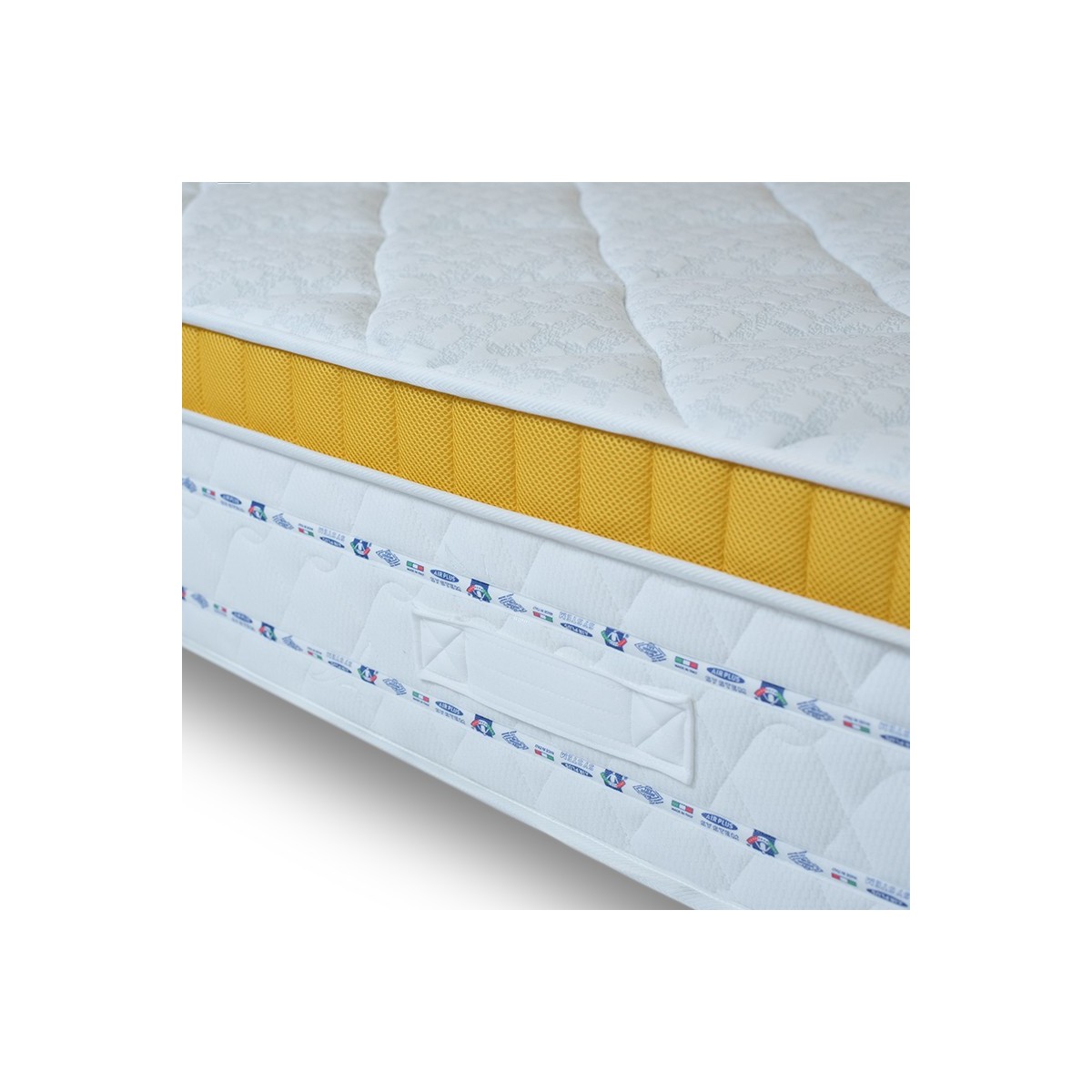 Matelas Icelando 80x190 avec ressorts indépendants et mémoire 27cm de hauteur