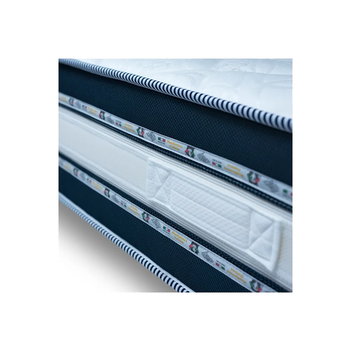 Materasso Ghost Sfod 120x190 in gomma e memory alto 27cm