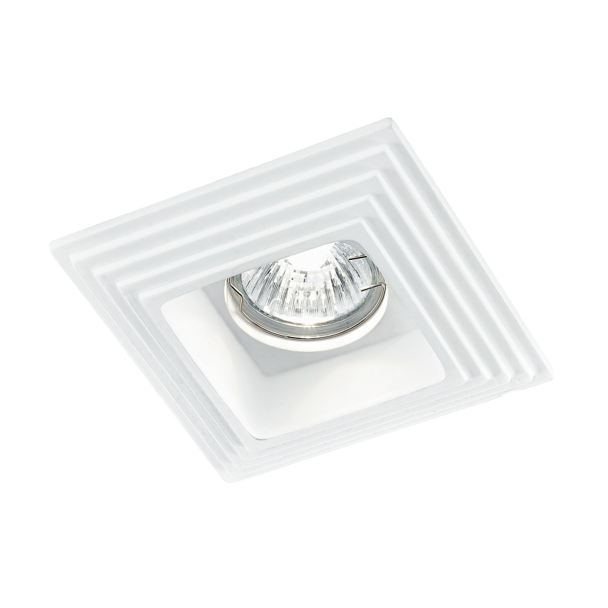 INC-SPETTRO-Q1 - Faretto a Incasso Verniciabile Gesso...