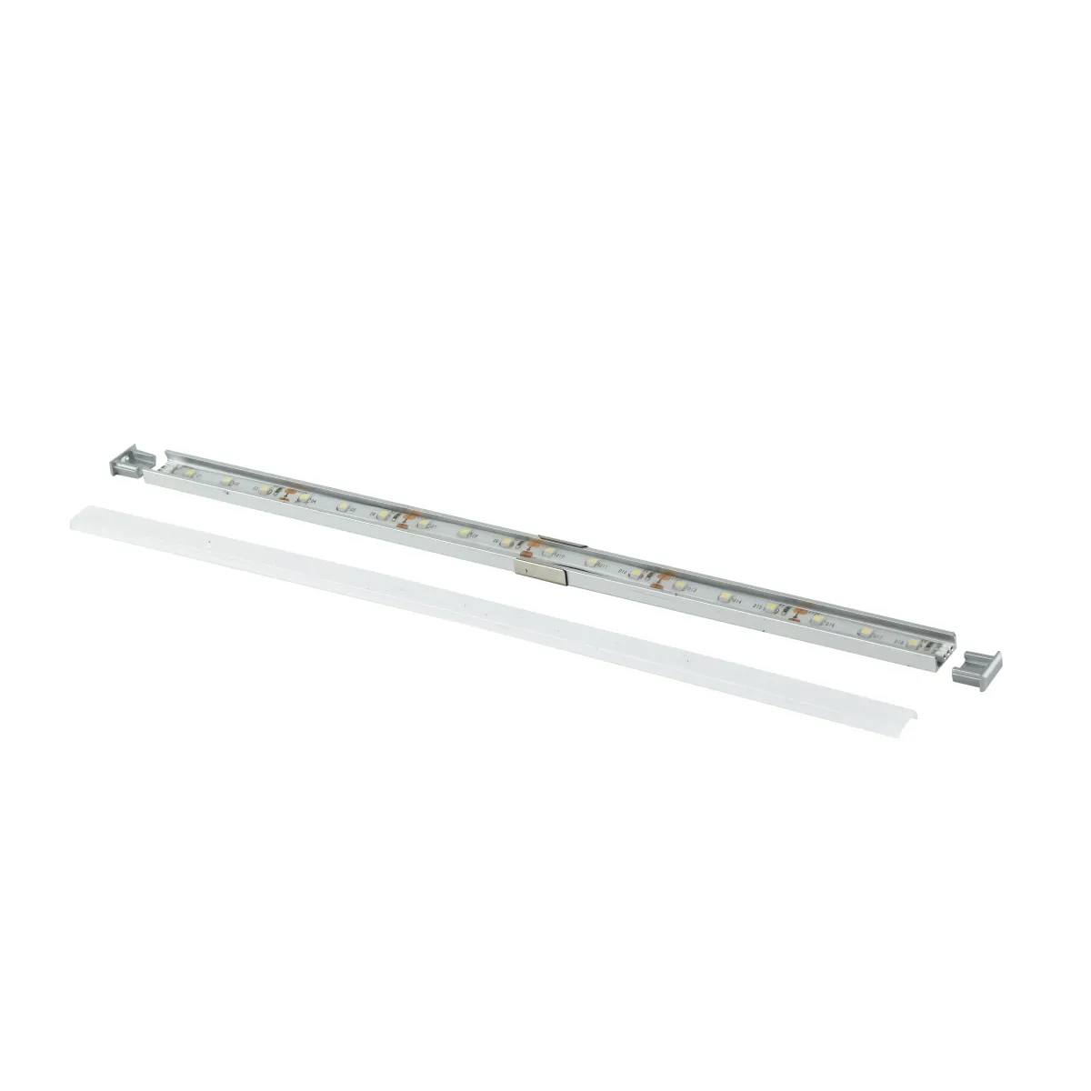 I-PROFILO-MILANO-2 - Profilo 2 m per Strip Led con Tappi 1,52x0,6 cm