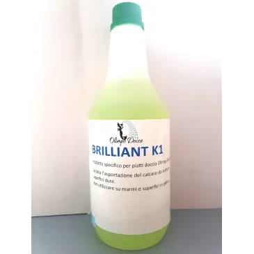 BRILLIANT K1 Prodotto per pulizia piatti doccia Olimpo Docce
