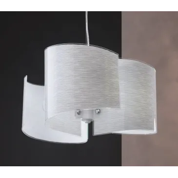 I-JOYCE/S3 - Lampadario Sospeso Moderno Decoro Linee Vetro Interni E27