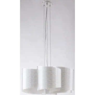 I-JOYCE/S3 - Lampadario Sospeso Moderno Decoro Linee Vetro Interni E27