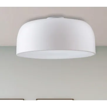 Plafoniera Lampada da soffitto  BISTROT design moderno bianca 3x E27