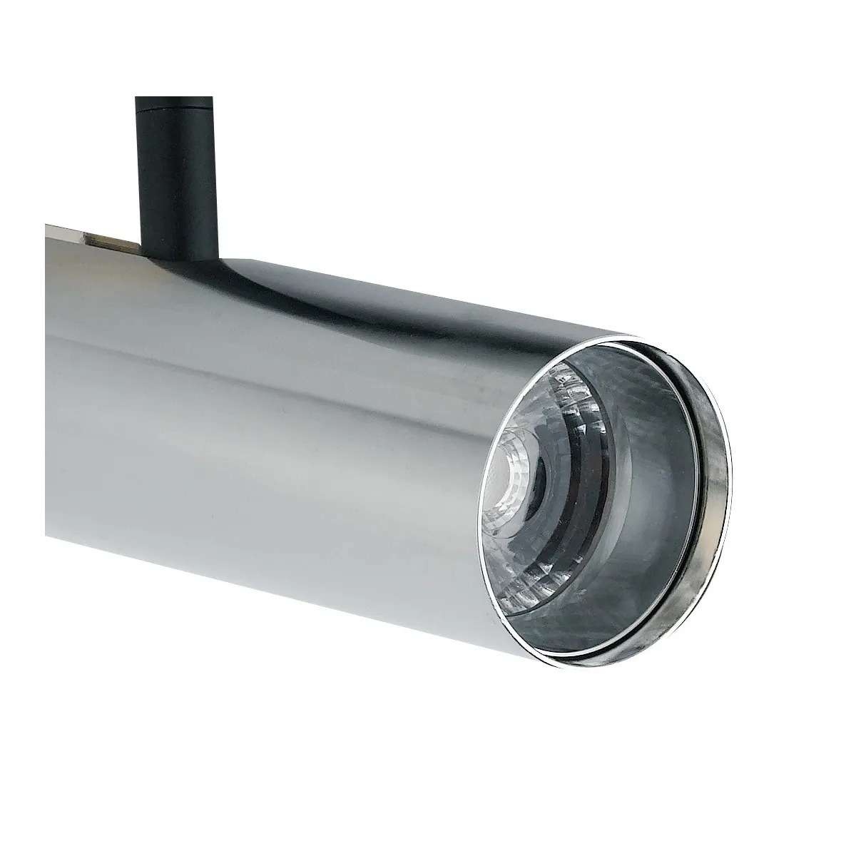 Faretto per binario orientabile a led in alluminio cromo A+ Luce calda 7 W
