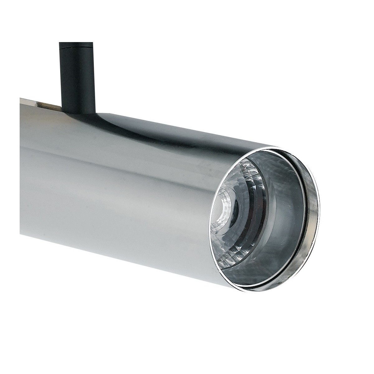 Rail d'éclairage à LED Rocket avec adaptateur triphasé en...