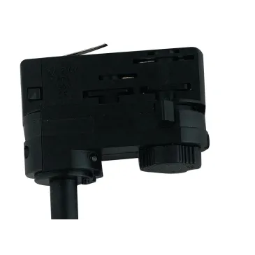 Faretto per binario orientabile a led in alluminio cromo A+ Luce calda 7 W