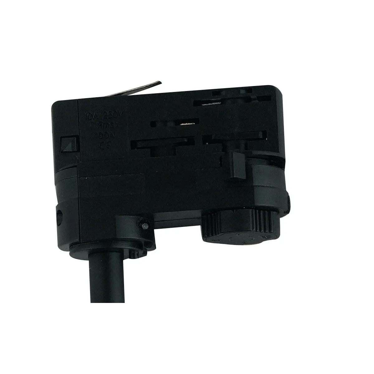 Faretto per binario orientabile a led in alluminio cromo A+ Luce calda 7 W