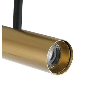 Verstellbarer LED-Schienenstrahler aus goldenem Aluminium A+, natürliches Licht 7 W