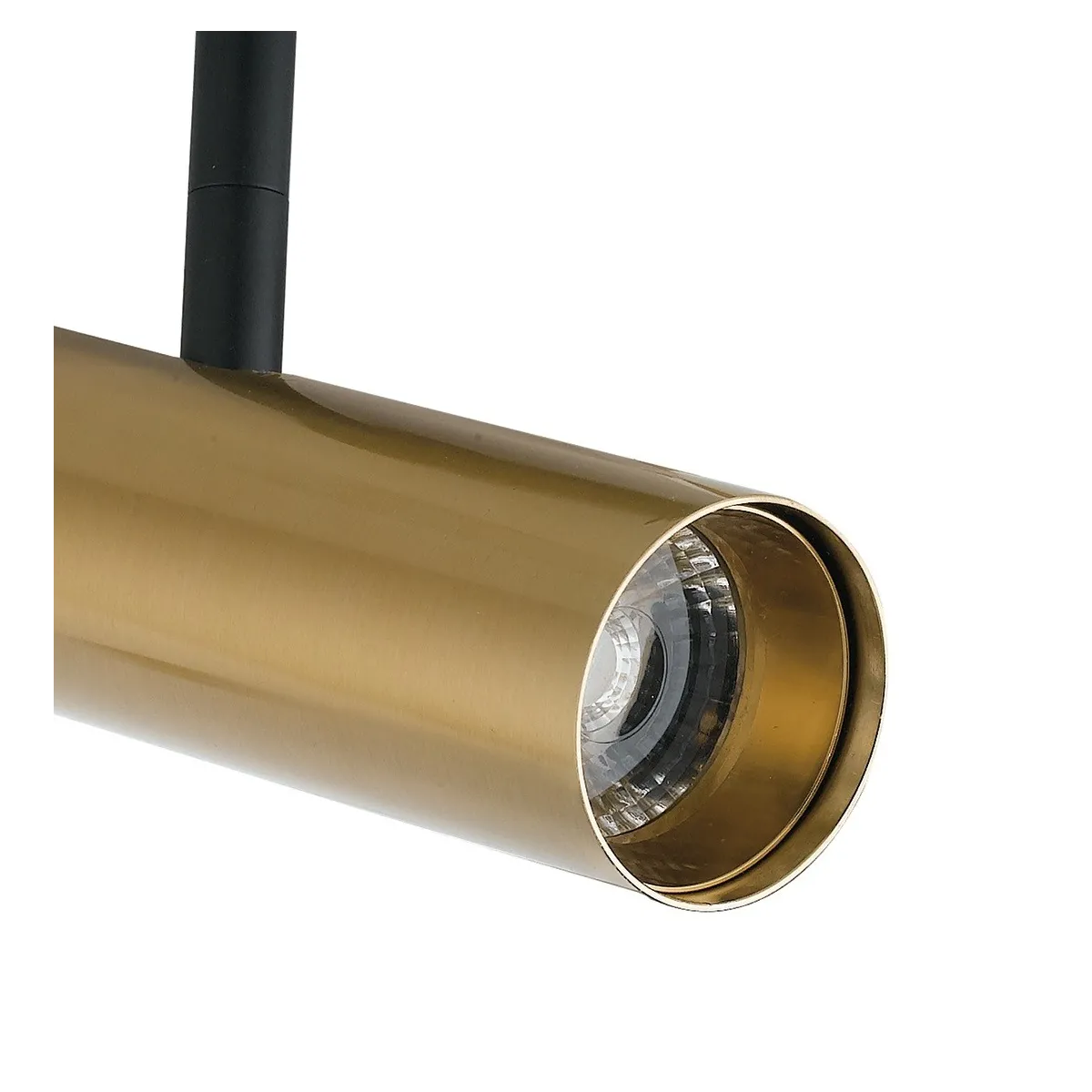 Verstellbarer LED-Schienenstrahler aus goldenem Aluminium A+, natürliches Licht 7 W