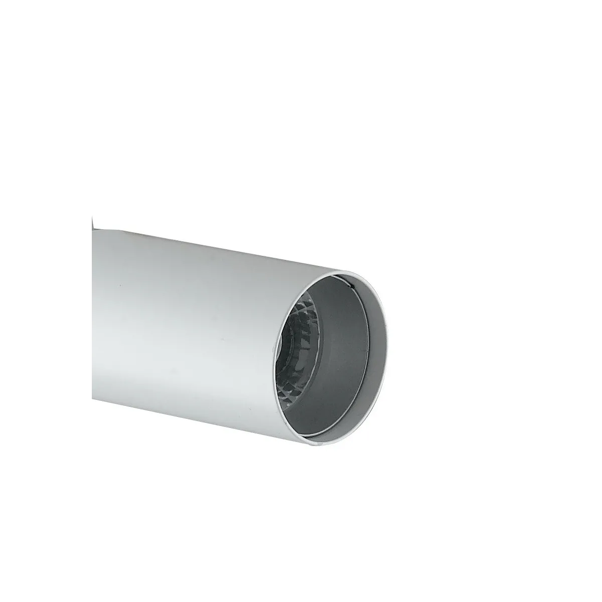 Faretto per binario orientabile a led in alluminio bianco A+ Luce calda 7 W