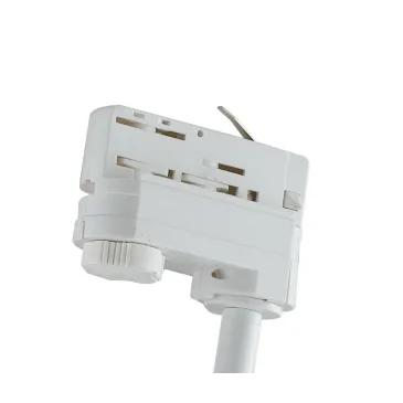 Faretto per binario orientabile a led in alluminio bianco A+ Luce naturale 7 W