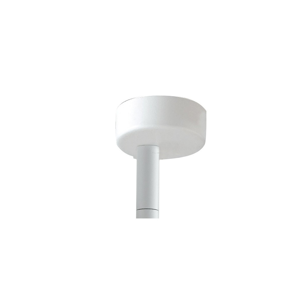 Verstellbarer LED-Deckenstrahler aus weißem Aluminium, integrierte COB-LED A+, natürliches Licht K 7 W