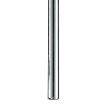 OBOE suspension plafonnier en tube aluminium chromé triphasé Led Cob 4000K