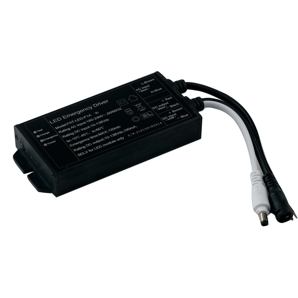 I-DRIVER-HELP Driver alimentatore di emergenza 3-40W Batteria lithium