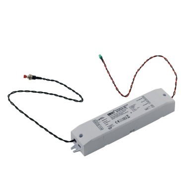 I-DRIVER-EMERGENCY Driver alimentatore di emergenza 6-60V 400-40 mA batteria 3,6V 3,0Ah Ni-Cd/Ni_MH