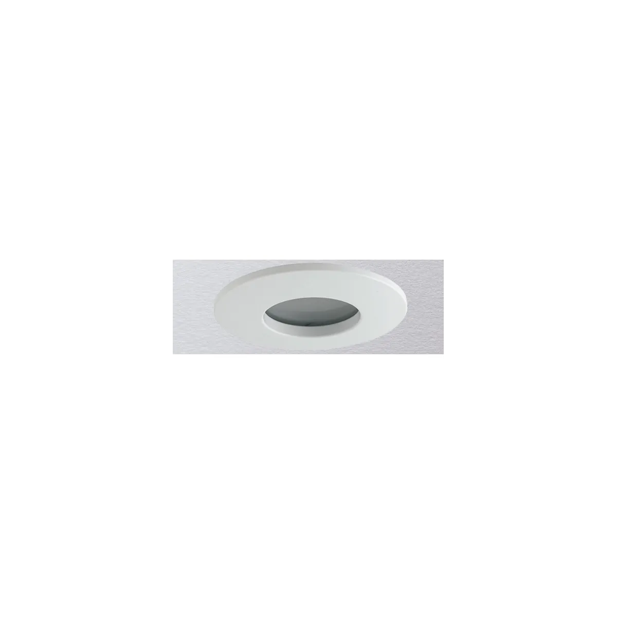 INC-VIPER-R-BCO Struttura da incasso VIPER per lampada GU10 tonda fissa bianca IP65 dm 82 mm