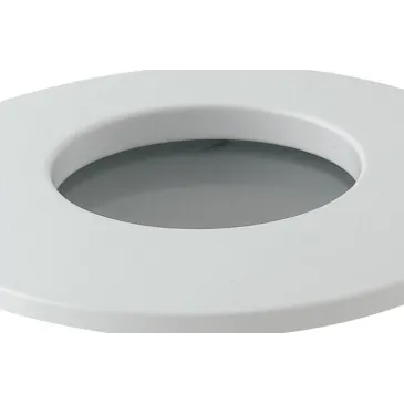 INC-VIPER-R-BCO Struttura da incasso VIPER per lampada GU10 tonda fissa bianca IP65 dm 82 mm