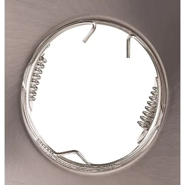 INC-REFLEX-Q-SF1 NIK Strutture da incasso REFLEX per lampade MR16 o GU10 colore nickel quadro fisso 8x8 cm