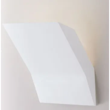 I-MONTBLANC-AP Applique MONTBLANC moderno a parete in gesso verniciabile 1xG9 max 28W