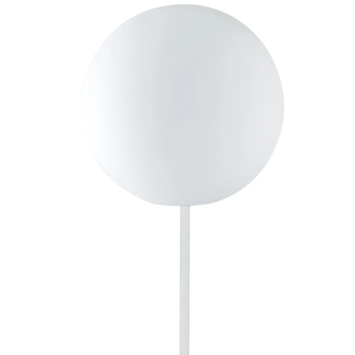 I-GECO-SFERA-PT30 Piantana da pavimento GECO per giardino a sfera bianca dm 30 cm 1xE27 max 60W