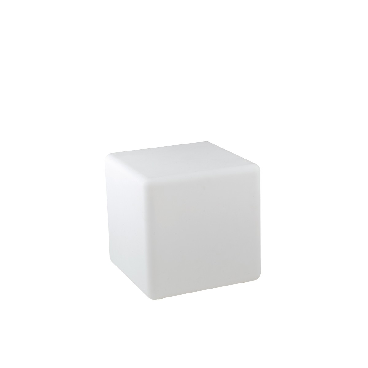 I-GECO-CUBO-L40 Lume da giardino GECO cubo bianco a LED RGB dimmerabile cambia colore dm 40 cm