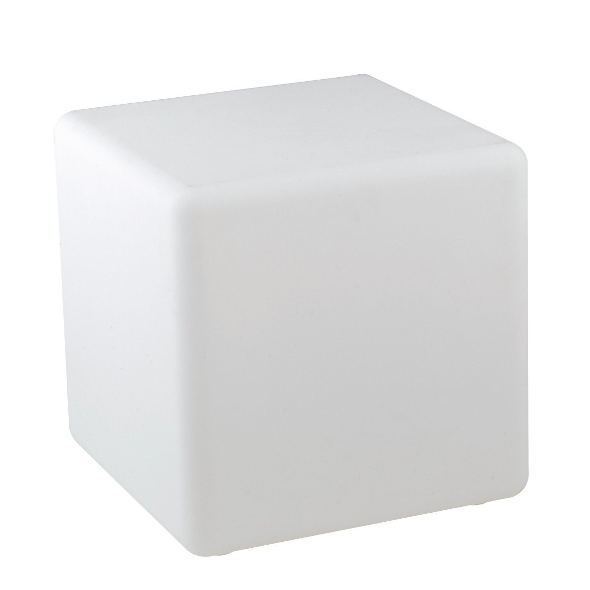 I-GECO-CUBO-L40 Lume da giardino GECO cubo bianco a LED RGB dimmerabile cambia colore dm 40 cm