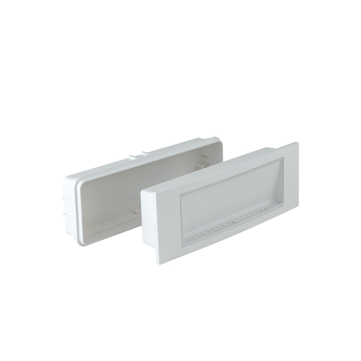 LED-HELP-511 Lampada di emergenza HELP batteria Ni-Cd 3,6V 4000K bianca 10,1H x 29,2L x 56P cm